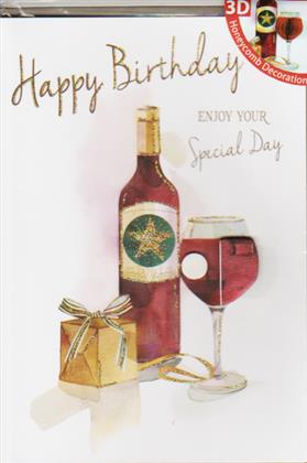 Birthday Open Card-