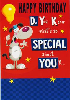 Birthday Open Card-