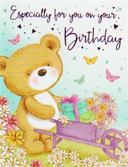 Birthday Open Card-