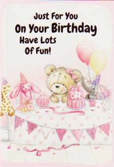 Birthday Children Kids Card-