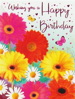 Birthday Open Card-