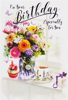 Birthday Open Card-