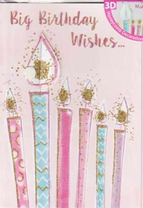 Birthday Open Card-