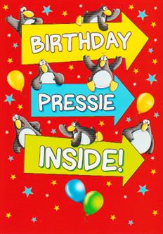 Birthday Open Card-