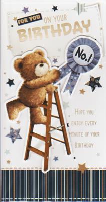 Birthday Open Card-