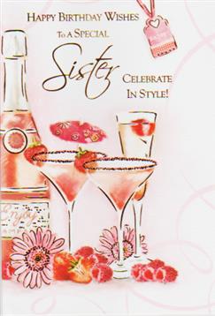 Birthday Sister Card-