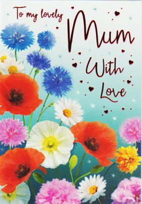 Birthday Mum Mother Card-