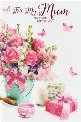 Birthday Mum Mother Card-