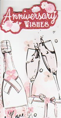 Anniversary Open Card-