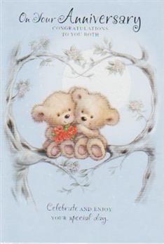 Anniversary Open Card-