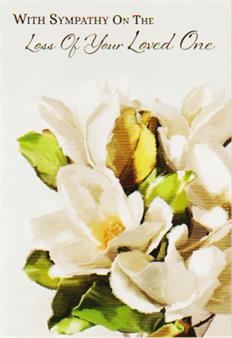 Symphathy Open Card-