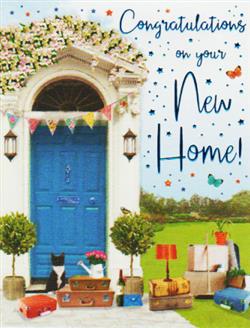 New Home Open Card-