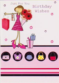 Birthday Open Card-