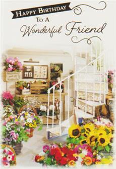 Birthday Friend Card-