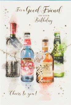 Birthday Friend Card-