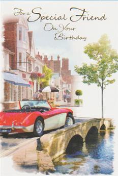 Birthday Friend Card-