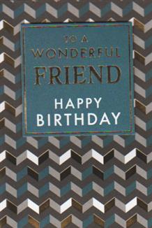Birthday Friend Card-