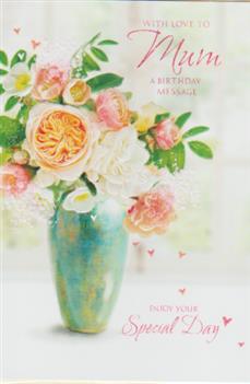 Birthday Mum Mother Card-