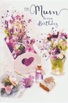 Birthday Mum Mother Card-