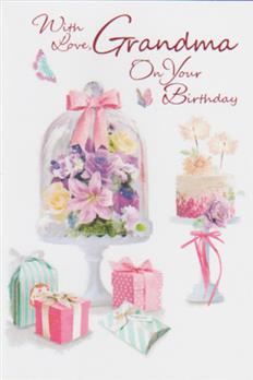 Birthday GrandMa Card-