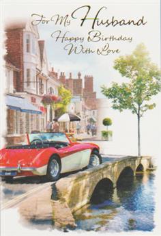 Birthday Husband Card-