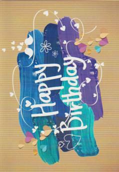 Birthday Open Card-