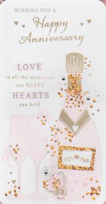 Anniversary Open Card-