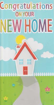 New Home Open Card-