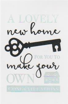 New Home Open Card-