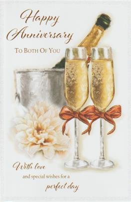 Anniversary Open Card-