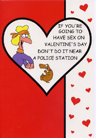 Valentine Open Card-