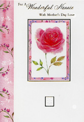 Mothers Day Nan GrandMa Card-
