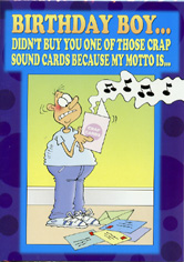 Birthday Adult Humour Card-