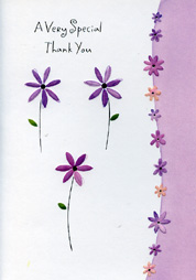 Thank You Open Card-
