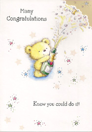Congratulations Open Card-