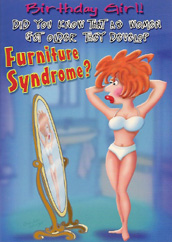 Birthday Adult Humour Card-