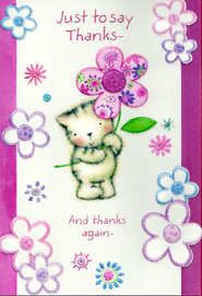 Thank You Open Card-