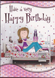 birthday card 1891