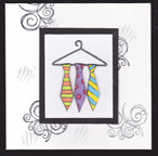 handmade card 1898
