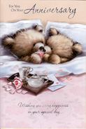 anniversary card 3187