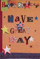 birthday card 3390